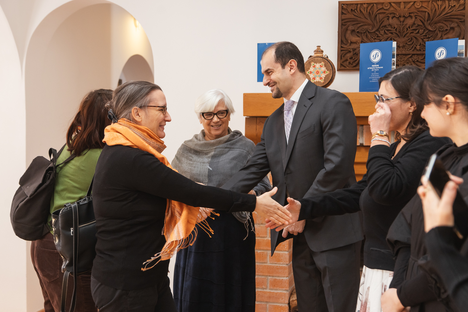 Na veleposlaništvu Bolgarije potekal skupen sprejem s Forumom slovanskih kultur v Sloveniji